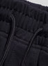 Black Zipper Melton Short - Khotwh